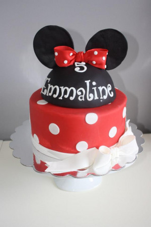 You Little Girl Dreams Disney This Minnie Mouse Cake Will Have