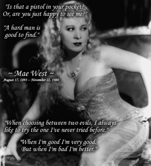 Mae West Has Something to Say! Timeless Quotes from An American ...