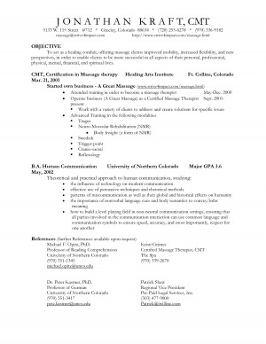 Resume Objectives