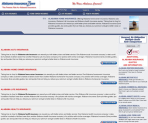 Alabama Home Insurance - Car Insurance in Alabama - Alabama Insurance ...