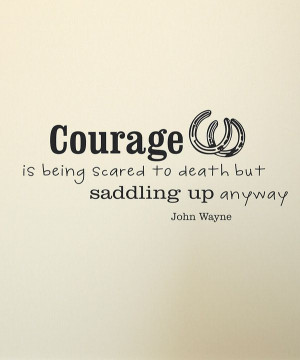 Take a look at this Black John Wayne Wall Quote on zulily today!