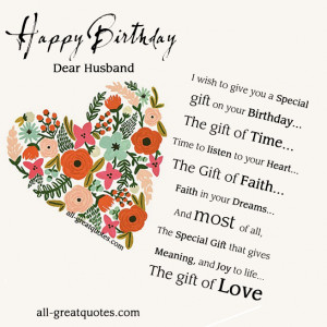 Happy Birthday Card For Husband For Facebook Free Birthday Cards Happy