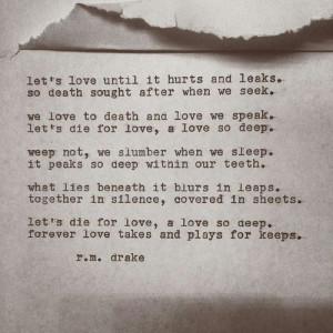 tags for this image include quotes rmdrake inspired love and poems