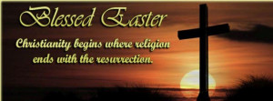 Events Mar Easter Resurection Jesus Lint Spring Cross Lord God Quote ...