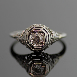 Diamond Ring Antique Kootation