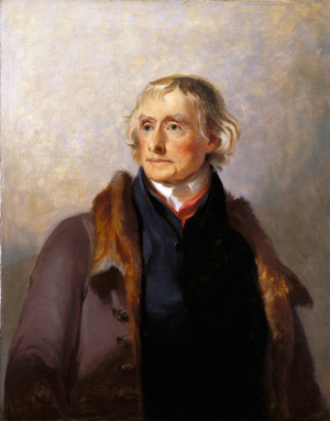 Portrait of Jefferson by Sully