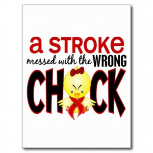 Stroke Awareness Ribbon Color | Stroke Messed With The Wrong Chick ...