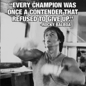 Sylvester_Stallone as #Rocky_Balboa #Quote