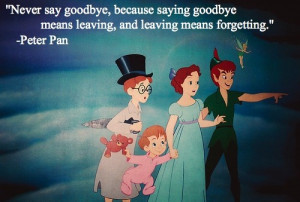 ll never say goodbye to Disney!