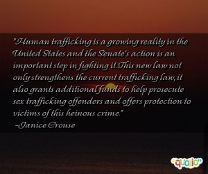 Human Trafficking Victims Quotes