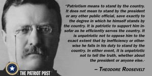 Quote: Theodore Roosevelt — The Patriot Post