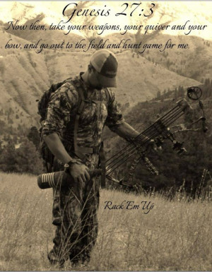 Hunting biblical quotes