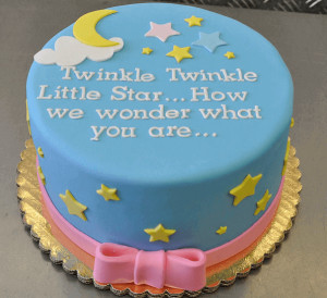 Here is another list of the popular baby shower cake sayings for you :