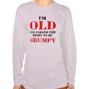 this funny gift for senior citizens or retirees features the caption i ...