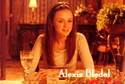 gilmore girls alphabet