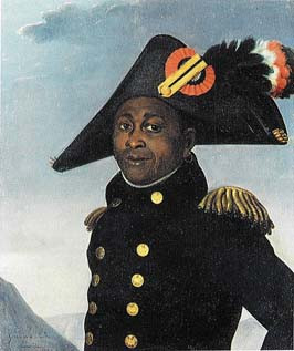 Portrait of Toussaint L'Ouverture by Alexandre Francois Girardin ...