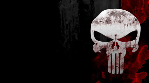 Punisher Comic Marvel Heroes Superhero Skull Logo Black Background HD ...