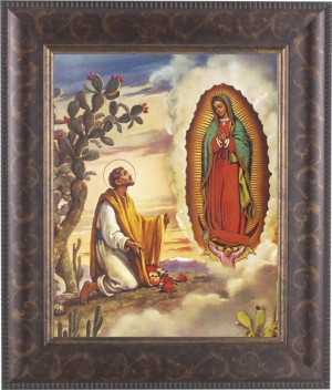Our Lady of Guadalupe Framed Print - #124 Frame