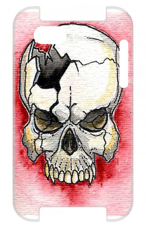 Fractured Skull Drawing Broken skull tattoo by
