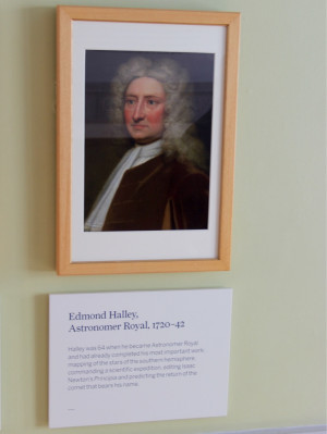 ... was Edmond Halley, still known because of the comet named after him