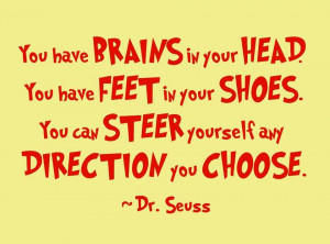 Dr Seuss Inspirational Quotes for Students