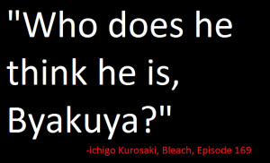 Funny Bleach Quotes
