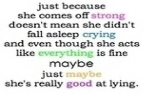not mean she Did not fall asleep Crying – Crying Quote for Fb Share ...