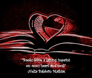 books leave a lasting imprint....