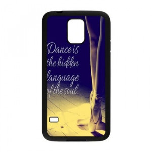 Free shipping Creative Design Dance quote Background cell phones HARD ...
