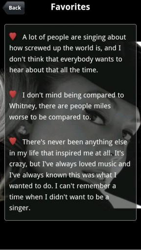 View bigger - Mariah Carey Quotes for Android screenshot