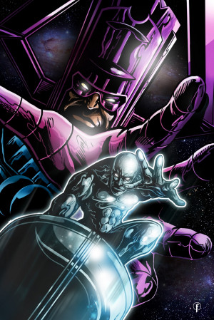 Silver Surfer Galactus
