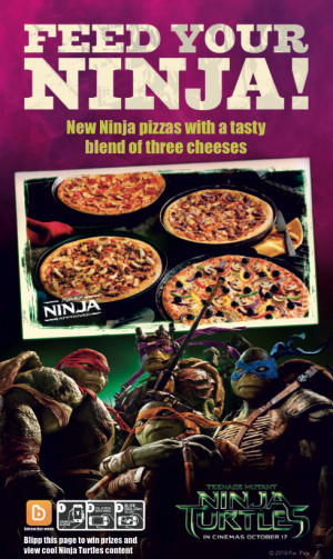 Teenage Mutant Ninja Turtles Pizza Hut