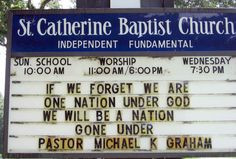 funny church sign sayings | Church Sign Messages More
