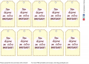 Payday Candy Bar Sayings