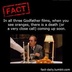 the godfather and oranges.