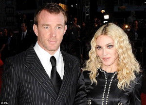 It's over: Madonna has spoken out about her divorce to Guy Ritchie in ...