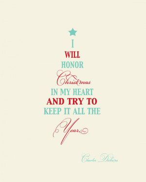 holidays quote i will honor holidays