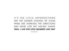 little moments (brad paisley) More