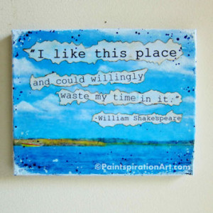 Quotes - Fishing Decor Canvas Wall Art Inspiring Quotes - Beach ...