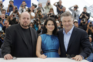 Alec Baldwin sweeps pregnant wife off her feet at Cannes Film Festival