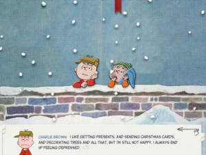 The Festive Apple A Charlie Brown Christmas on iPhone and iPad