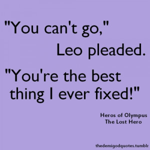 Leo Valdez Quotes