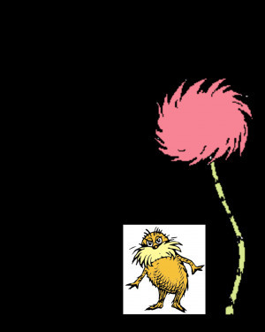 the lorax we read the lorax and learned about the