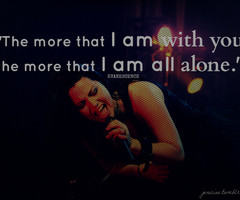 Amy Lee Quotes Amy lee singing images