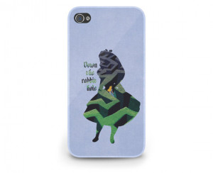 Alice in Wonderland Quote Disney - Hard Cover Case iPhone 5 4 4S 3 3GS ...