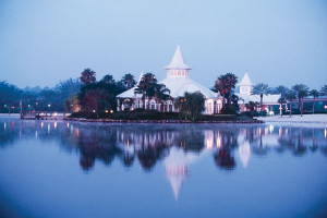 The Fairy Tale Wedding Pavilion at Disney's Grand Floridian & Spa.