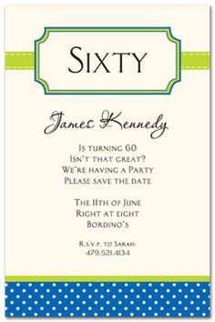 60th Birthday Party Ideas More