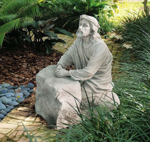 religious garden statues