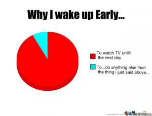Why I Wake Up Early...