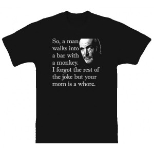 Celebrity Jeopardy Sean Connery Quote Funny T Shirt